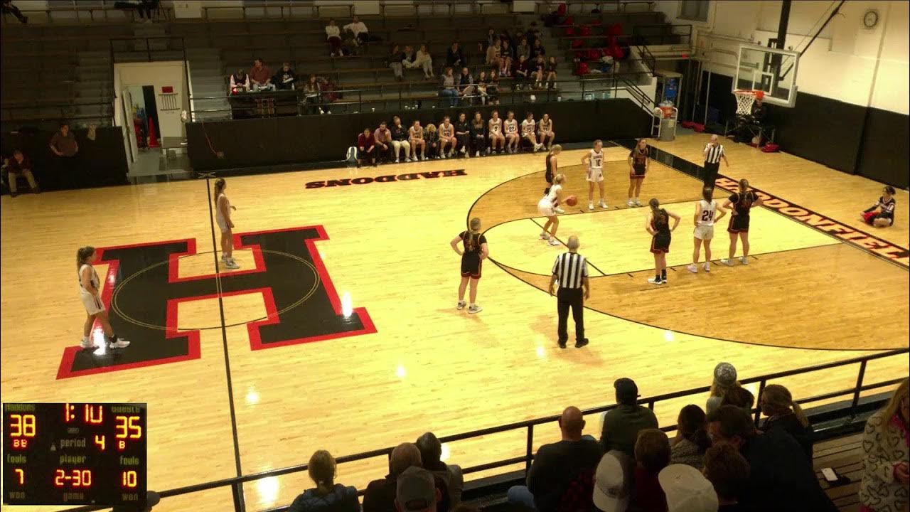 Haddonfield vs Haddon Heights Girls' Varsity Basketball YouTube