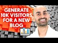 How to Generate 10K visitors from a Brand New Blog In Under 6 Months