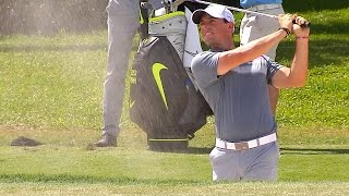 Rory McIlroy's pre-round warm-up routine