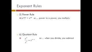 College Readiness Math MOOC - Module 6 Live Lecture