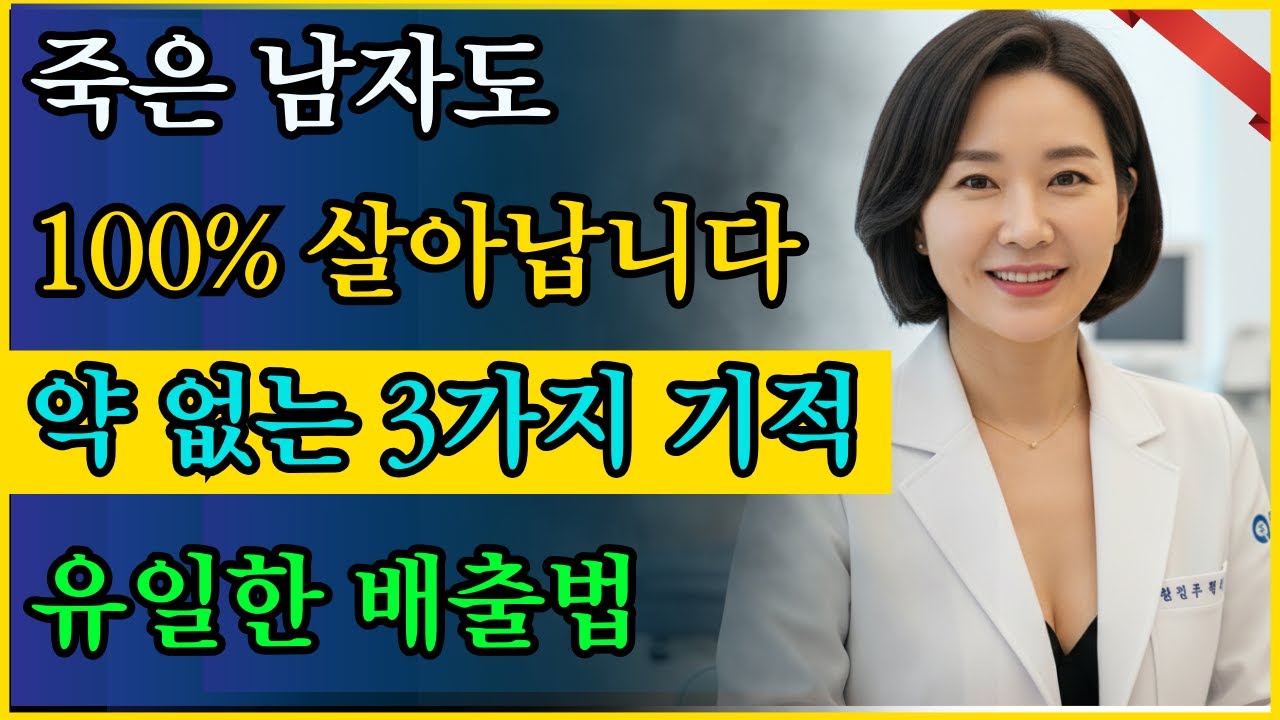 죽은 남성도 살리는 기적의 루틴 3가지 (약 없이 해결) #발기부전
