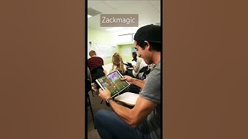 Why You Should Never Play video Games in class#Zackmagic #zachking #shorts