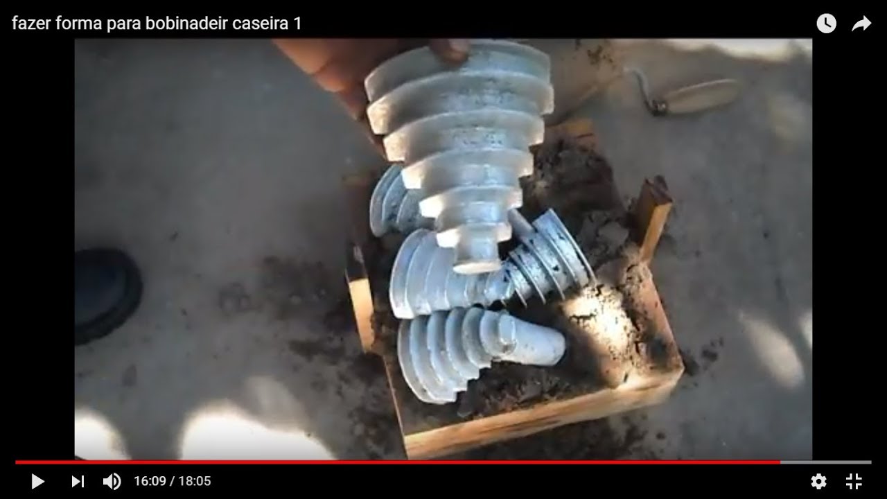 como faze Moldes Para Bobinas De Motores Eletricos caseira - YouTube