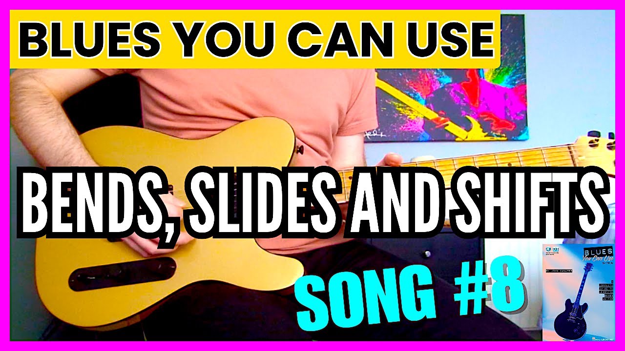 John Ganapes - Bends, Slides and Shifts (Guitar Cover) Blues You Can Use Song #8