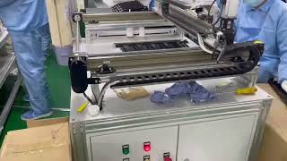 PLAB-1 HEPA V BANK FILTER GLUING MACHINE
