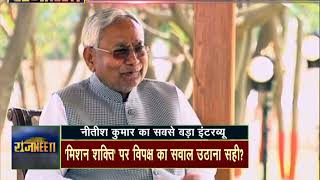 NITISH KUMAR EXCLUSIVE INTERVIEW