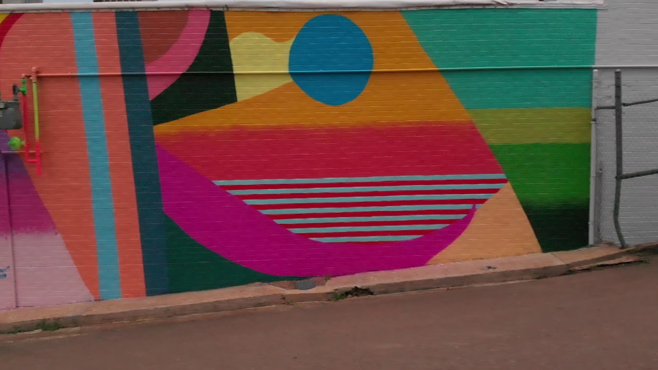 Oxford Mississippi's First Outdoor Mural YouTube