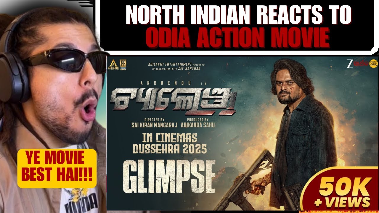 NORTH INDIAN REACTS to ଚ୍ୟାଲେଞ୍ଜ୍ | Challenge | Odia Movie | Ardhendu, Elina Samantaray