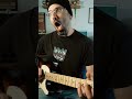 Hotel California solo but only the BENDS 🎸 #shorts