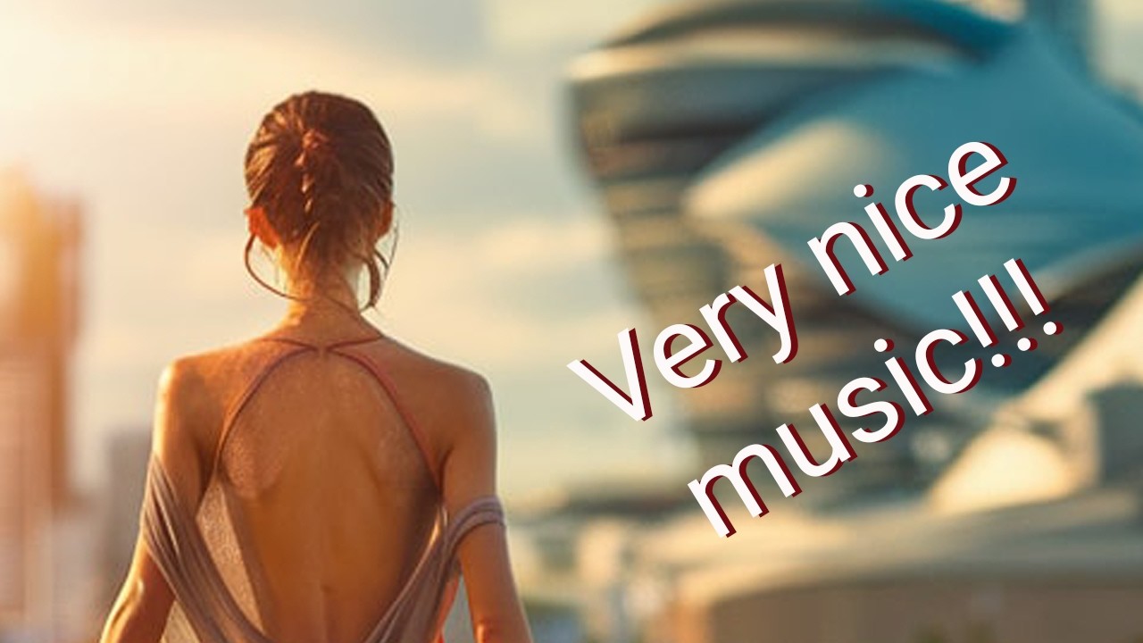 Very nice ai music. City roads