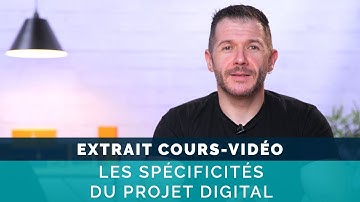 Les spécificités du Projet Digital - Extrait de cours vidéo Digital Campus Live