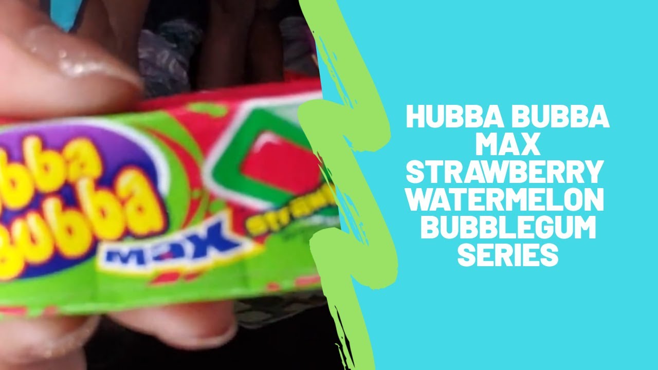 Hubba Bubba Max Strawberry Watermelon Bubble Gum