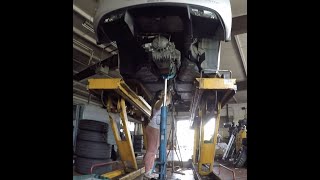 C6/C5 Corvette Transmission and Torquetube removal