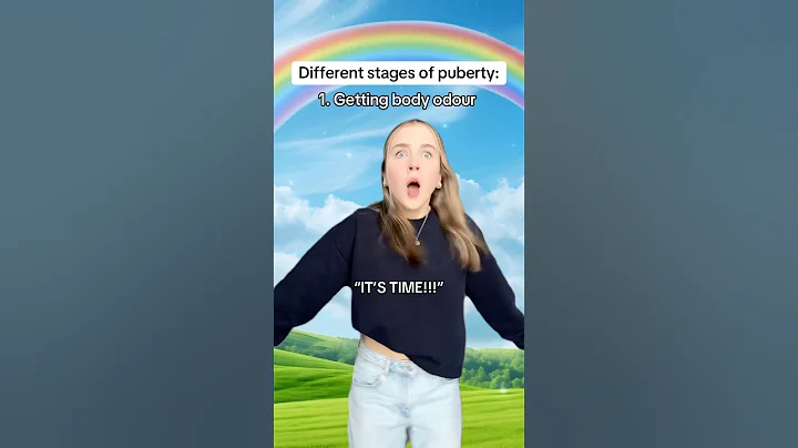 The different stages of puberty #pov #skit #relatable #comedy