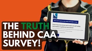 CAA INTERVIEW: CAA Taking Your Drone Data What Do YOU Believe