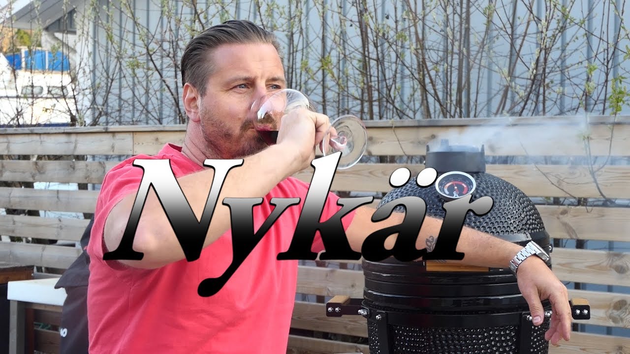 Test av ny grill.... Kamado Sumo JR15