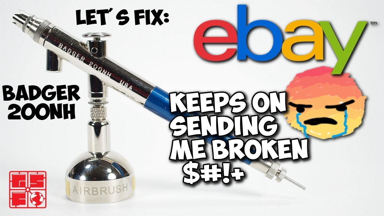 Let's Fix: Badger 200NH Single Action Airbrush