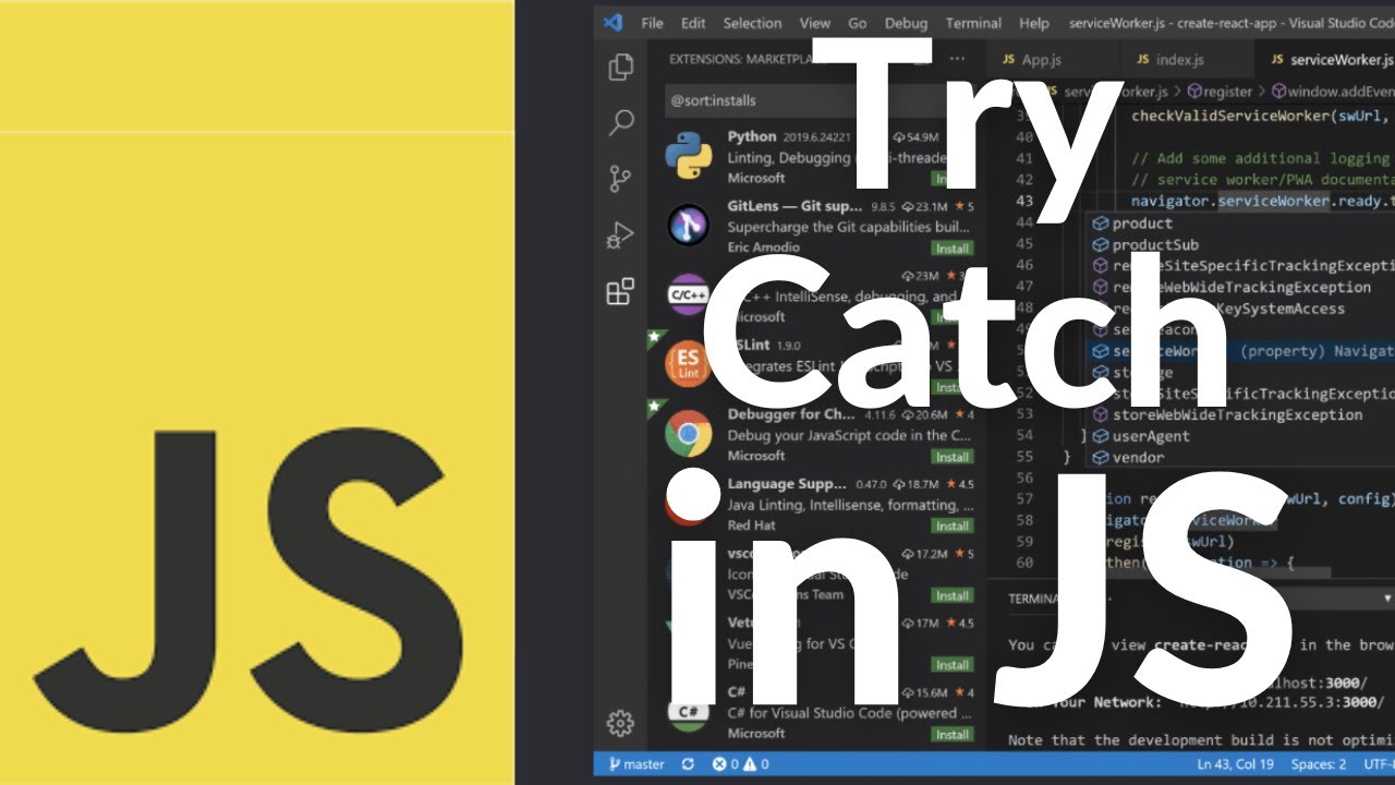 How to Use Try Catch in JavaScript - YouTube