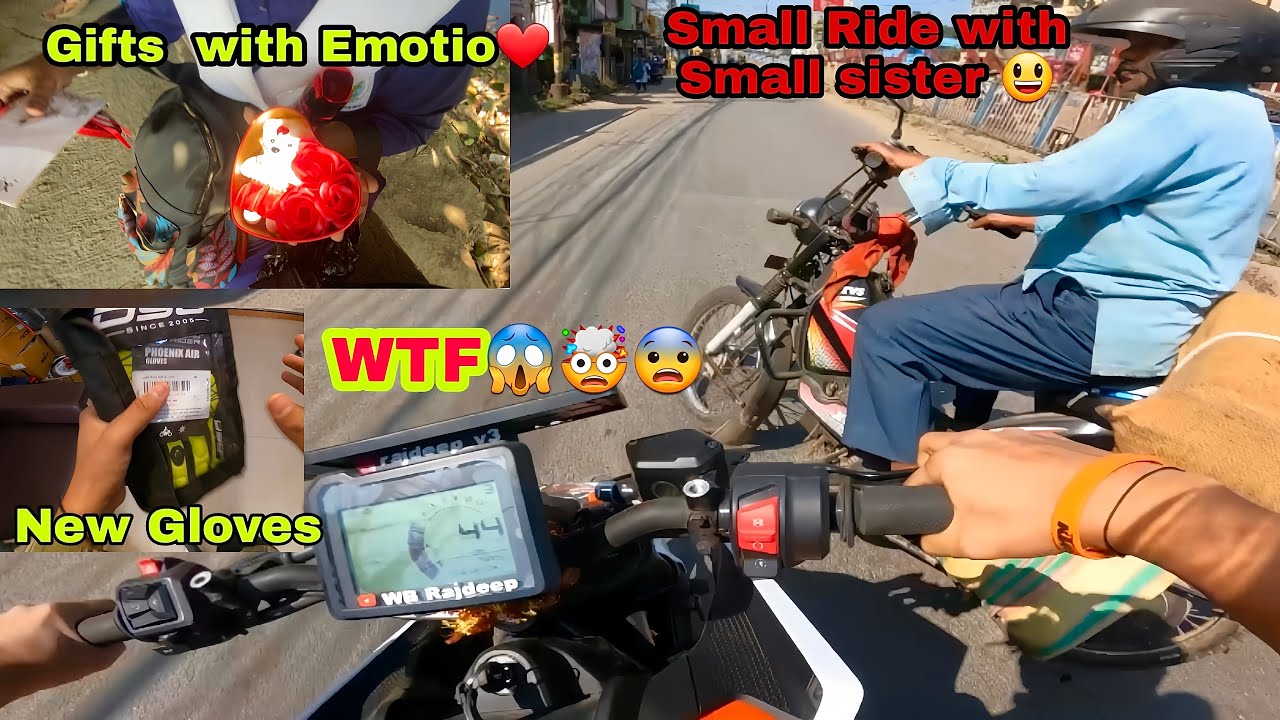 Rose 🌹 Day Special // A Small Ride With A small subscriber 😬 Sister ❤️//Birthday Gift 🎁//