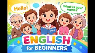 Basic English Conversation for Beginners | Family &amp; Greetings