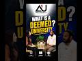 What is a Deemed University? 🤔 | MBBS Reality Explained | Part 1 #DeemedUniversity #MBBS #NEET2026