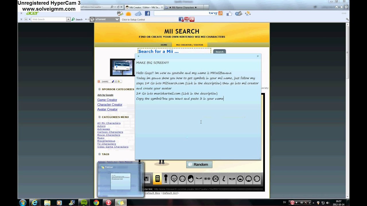 How To Get Symbols In Your Mii Name Need SD Card And HomebrewBrowser how-to-get-symbols-in-your-mii-name-need-sd-card-and-homebrewbrowser