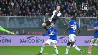 Ronaldo Leap So High to Score an Insane Goal! | Sampdoria 1-2 Juventus | Serie A