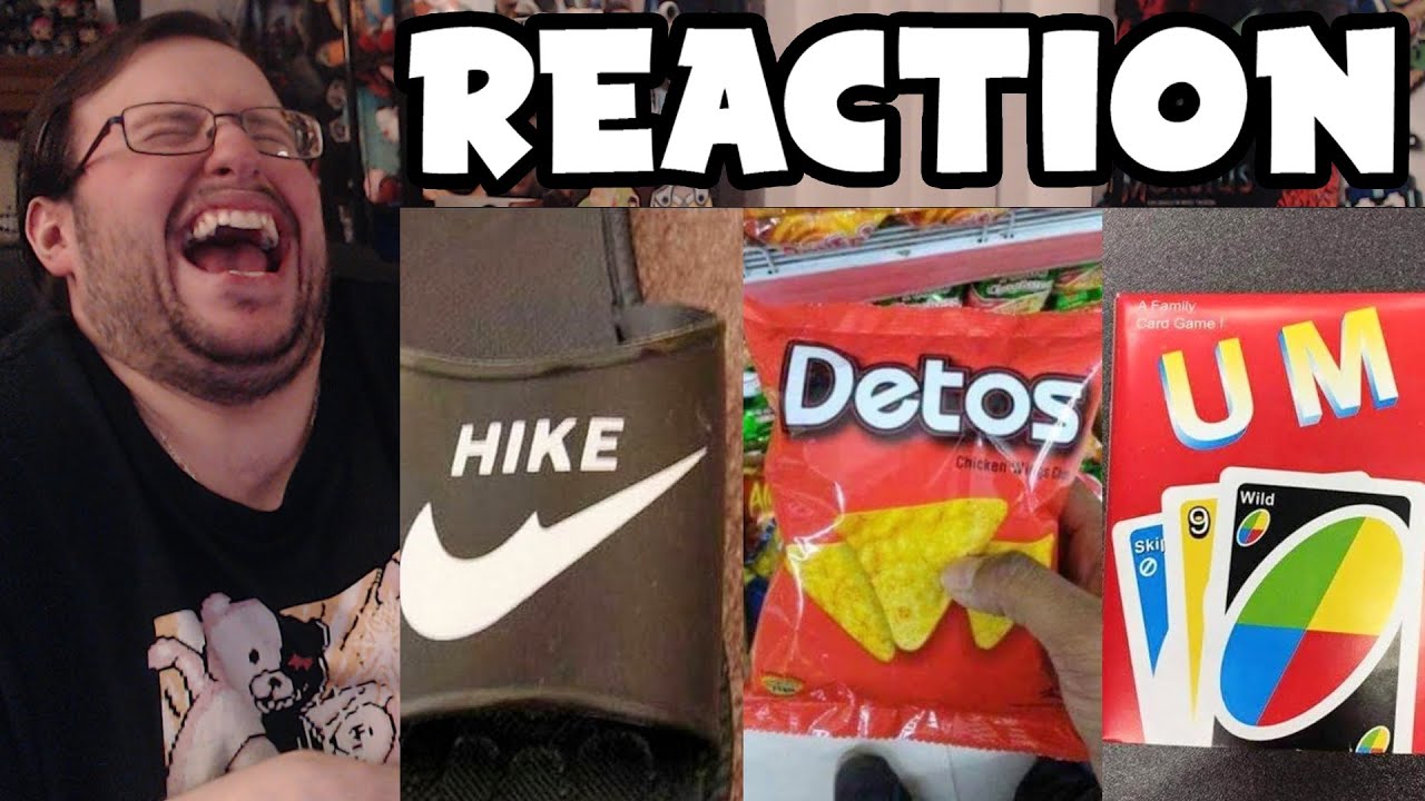 Gor's "Off Brand Items by Degenerocity" REACTION