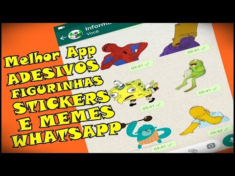 Melhor App De Adesivos, Figurinhas E Stickers De Memes Para WhatsApp