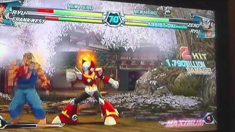 Tatsunoko vs Capcom: Frank West, Zero, Joe the Condor Match 2