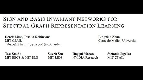 Sign and Basis invariant networks for spectral graph representation learning