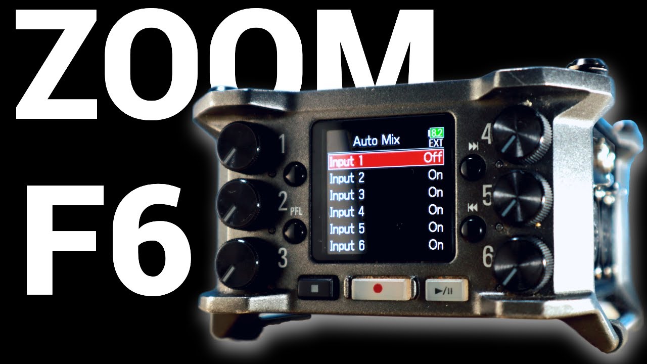 Zoom F6 Automix Feature: What It Does & When To Use It! - YouTube