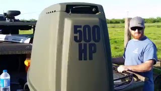 500FuckinHP, Actually 115hp Suzuki but whose counting.