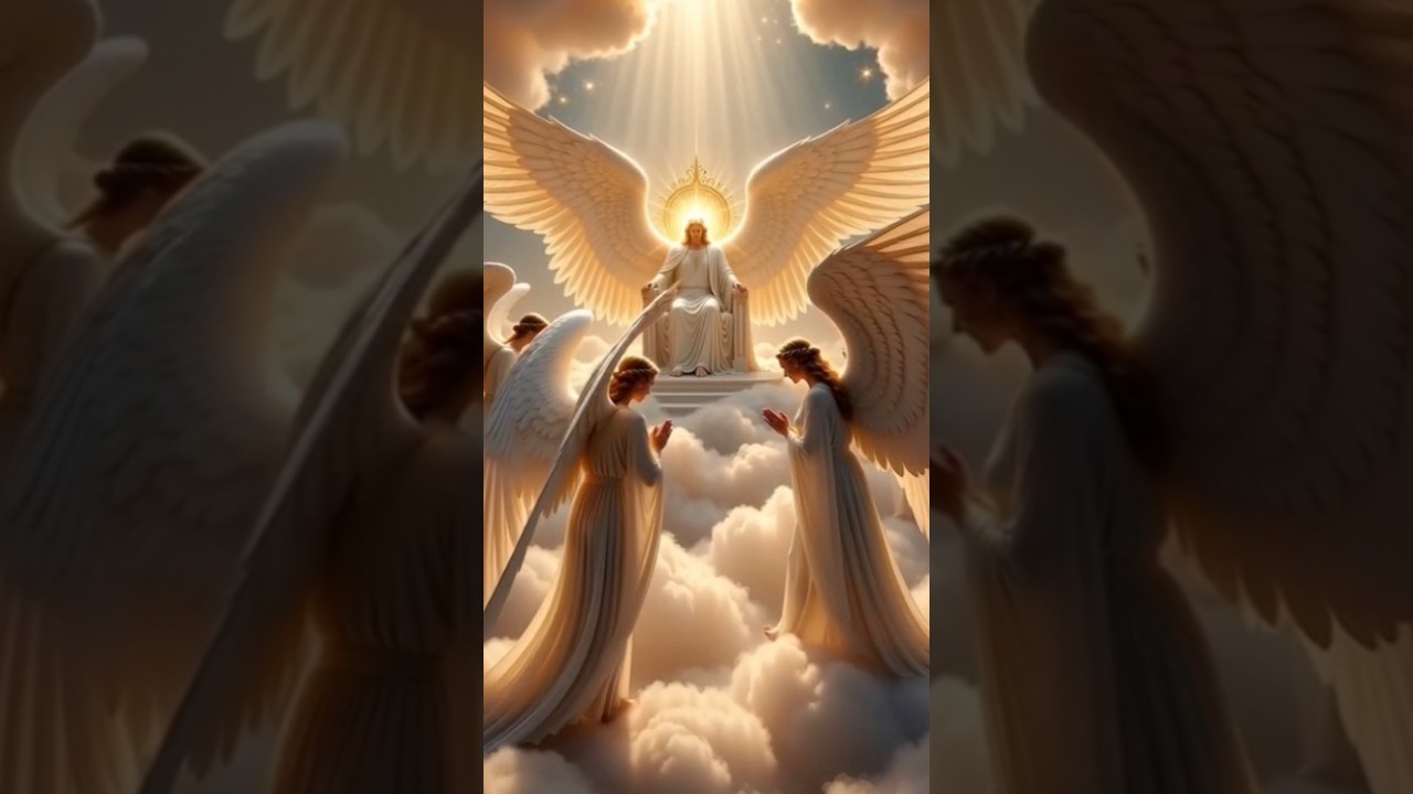 ✨ Parmeshwar Ka Swarg | God on Throne with Angels | Divine Heaven Vision ✝️ 