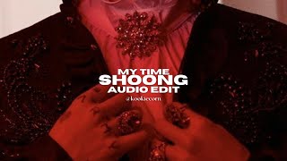 My Time X Shoong - Jungkook X Taeyang Ft.lisa Edit Audio