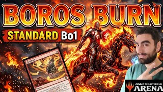 NEW BOROS BURN Standard Bo1 #magicthegathering   #mtg #mtgarena