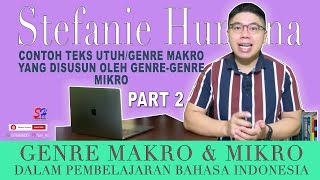 CONTOH GENRE MAKRO & GENRE MIKRO (JENIS TEKS) DALAM BAHASA INDONESIA | PART 2