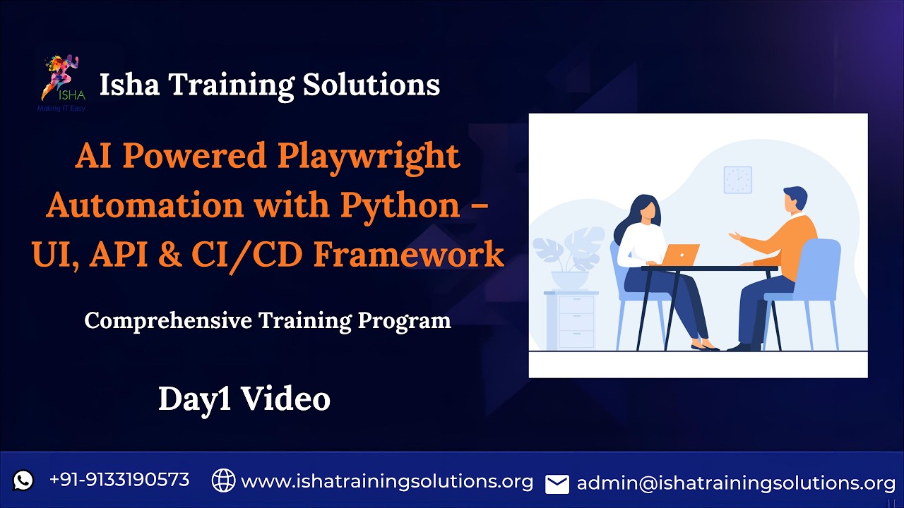 Playwright Automation with Python Day1Video On 26th March 2026.Call ...