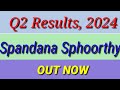 Spandana sphoorthy q2 results 2024  spandana sphoorty share  spandana sphoorty share q2 results