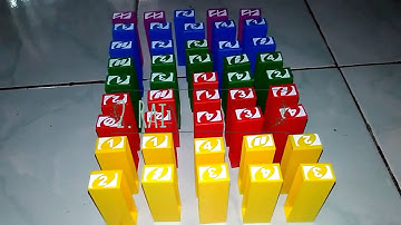Domino Tricks with Uno Stacko | Diy And Toys