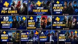 Top 10 Best PS Plus Games to Play in 2026 | PlayStation Plus Extra & Premium Must-Play Games
