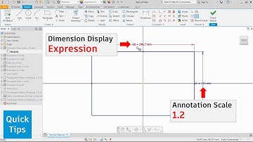 Autodesk Inventor | Change Annotation Size and Dimension Display | Quick Tips