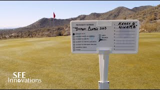 See Innovations | Golf Sign Proximity Event Marker | Longest Drive, Closest to the Pin Event Sign