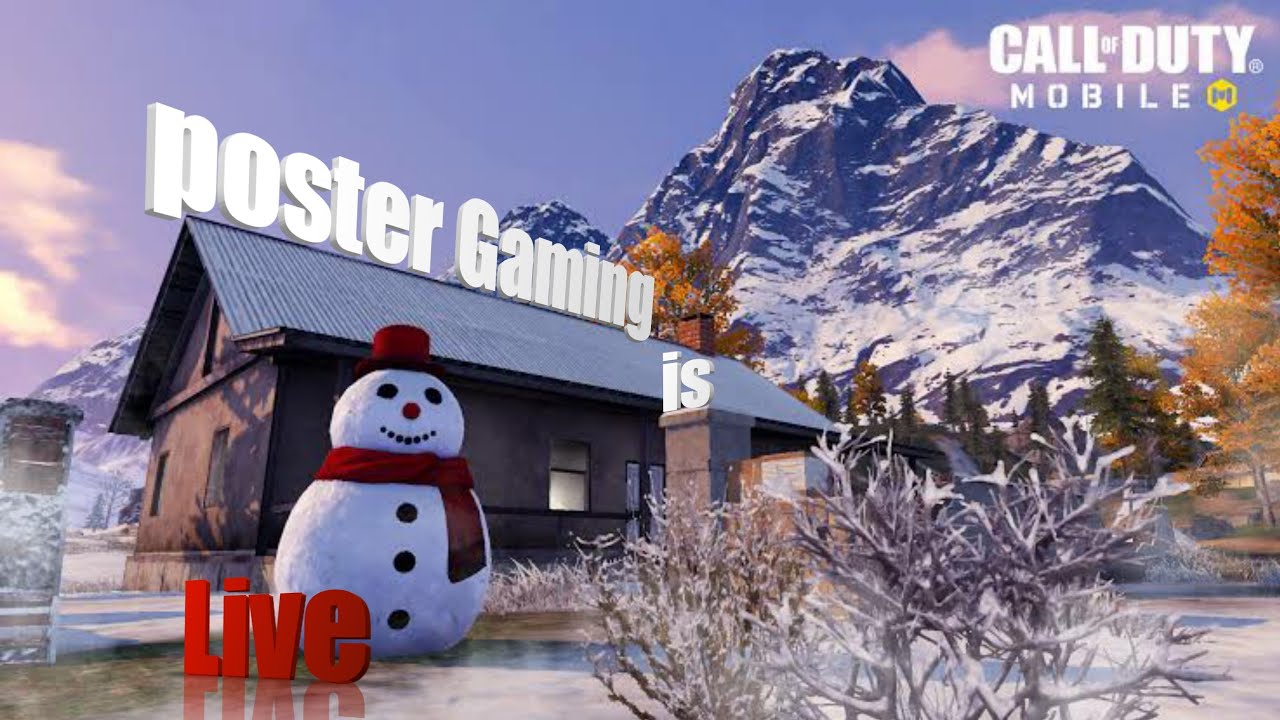 COD Mobile Live with PosterGaming || BR Rank Push