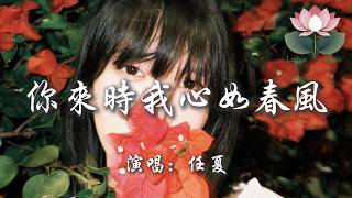 任夏 - 你來時我心如春風『你來時我心如春風 你走時我心似冰封』【動態歌詞MV】