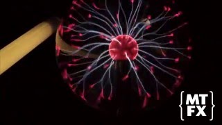 8'' Plasma ball, Fluorescent Tube Test HD