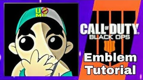 Call of Duty Black Ops 4 Cod Bo4 Easy Emblem Tutorial