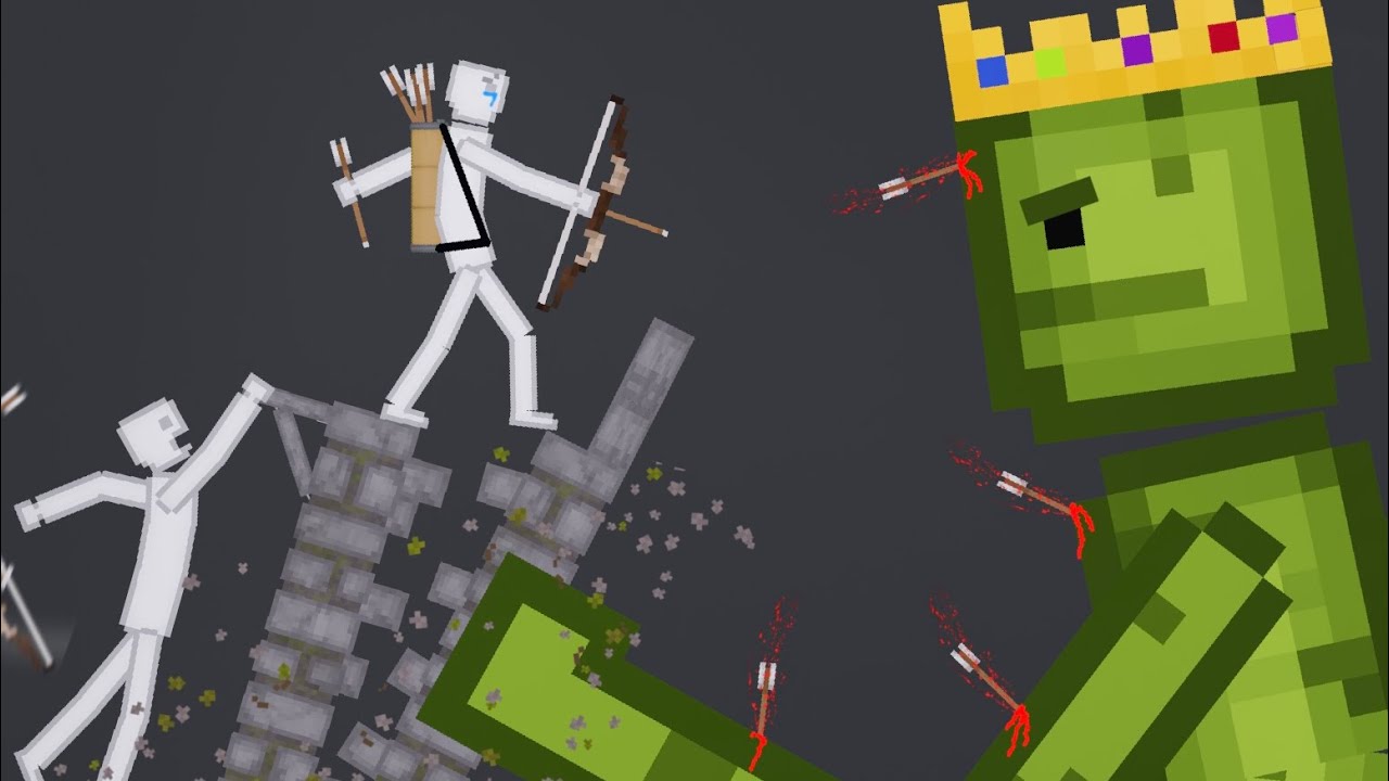 Giant Melon Playground Vs People In People Playground