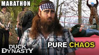 4 Hours of Duck Commander’s Most Chaotic Moments | Marathon | Duck Dynasty