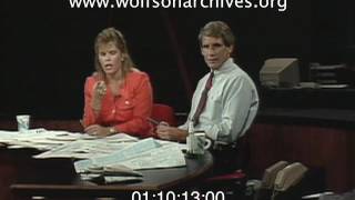 Hurricane Andrew - WTVJ Live Coverage - Landfall 08/24/1992